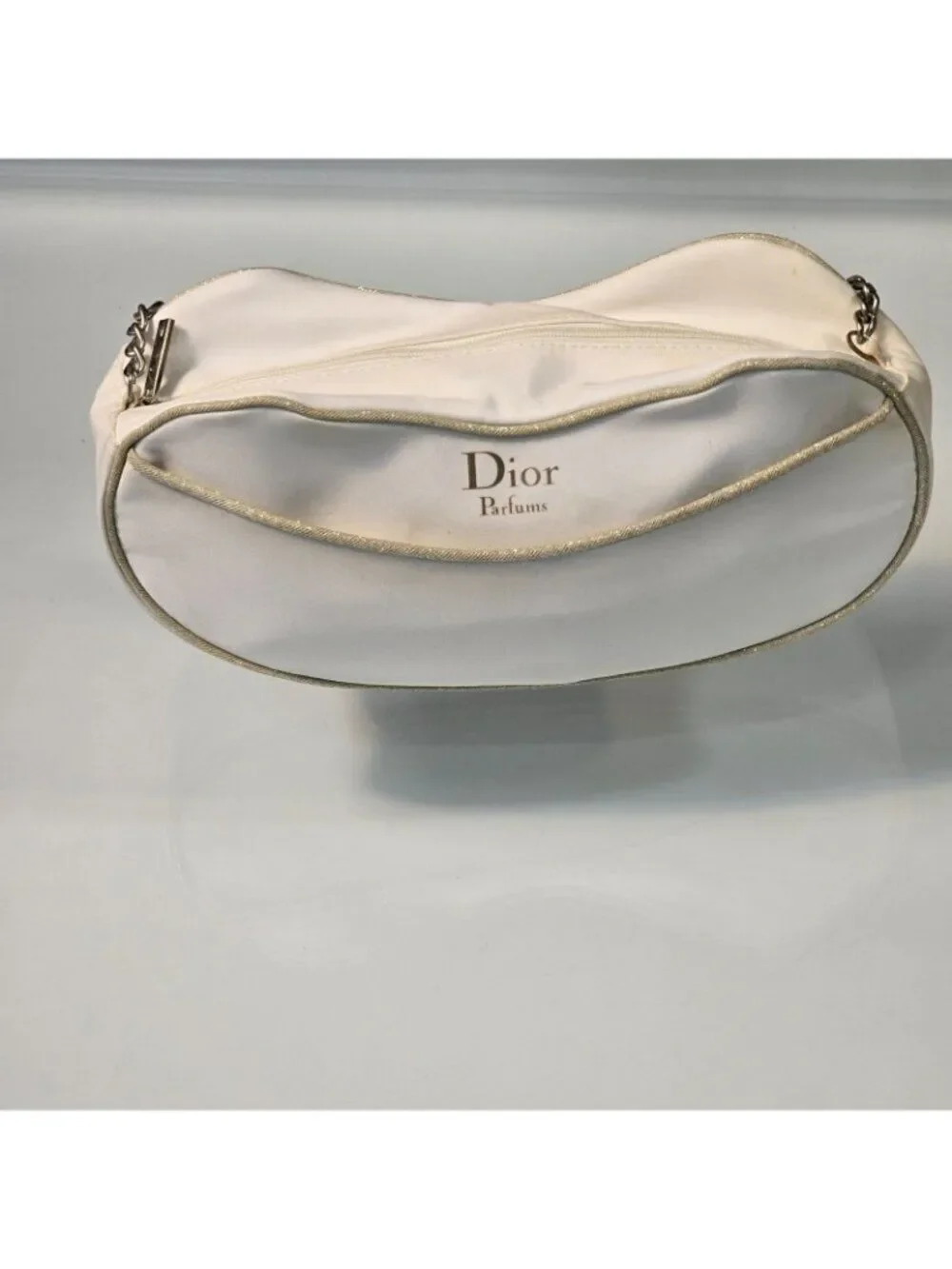 Vintage Y2K Dior Parfum Perfume Trousse Cosmetic Promo Bag Clutch Chain